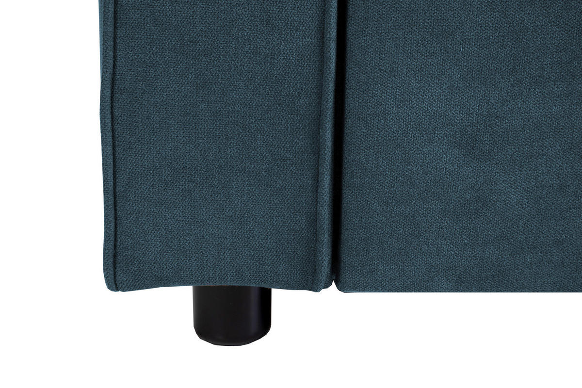 SCHLAFSOFA Flachgewebe Blau  - Blau, Trend, Textil (162/90/89cm) - Livetastic