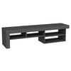 LOWBOARD  in 160/40/38 cm  - Anthrazit, Design, Holzwerkstoff (160/40/38cm) - MID.YOU