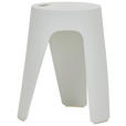 STAPELHOCKER Weiß  - Weiß, Basics, Kunststoff (28/46/28cm) - Carryhome