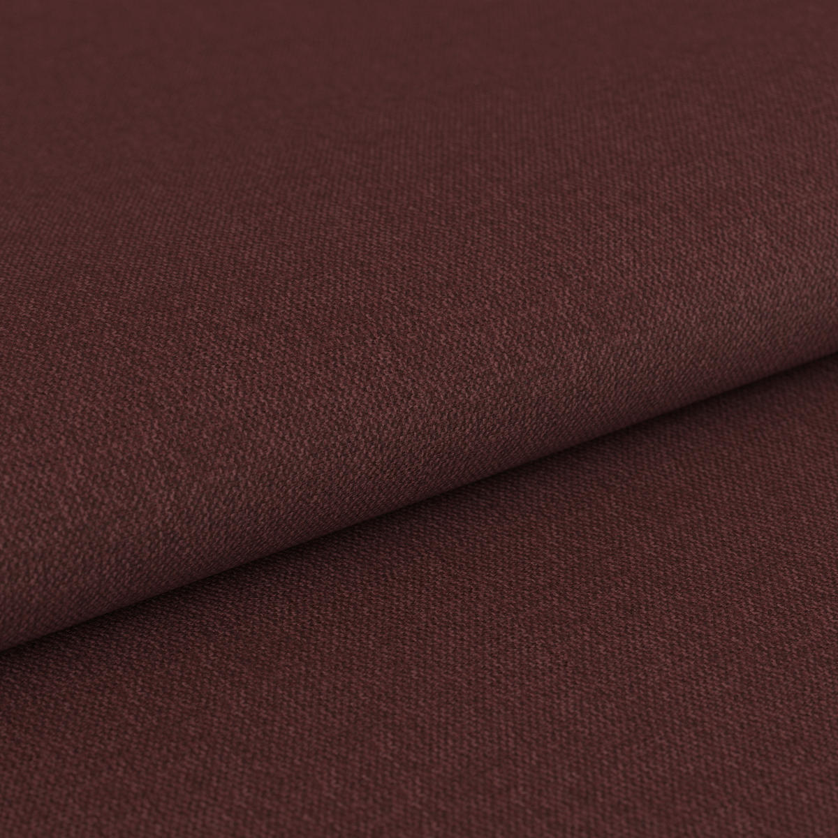 ECKSOFA in Mikrofaser Dunkelrot  - Chromfarben/Hellgrau, Design, Kunststoff/Textil (320/226cm) - Carryhome