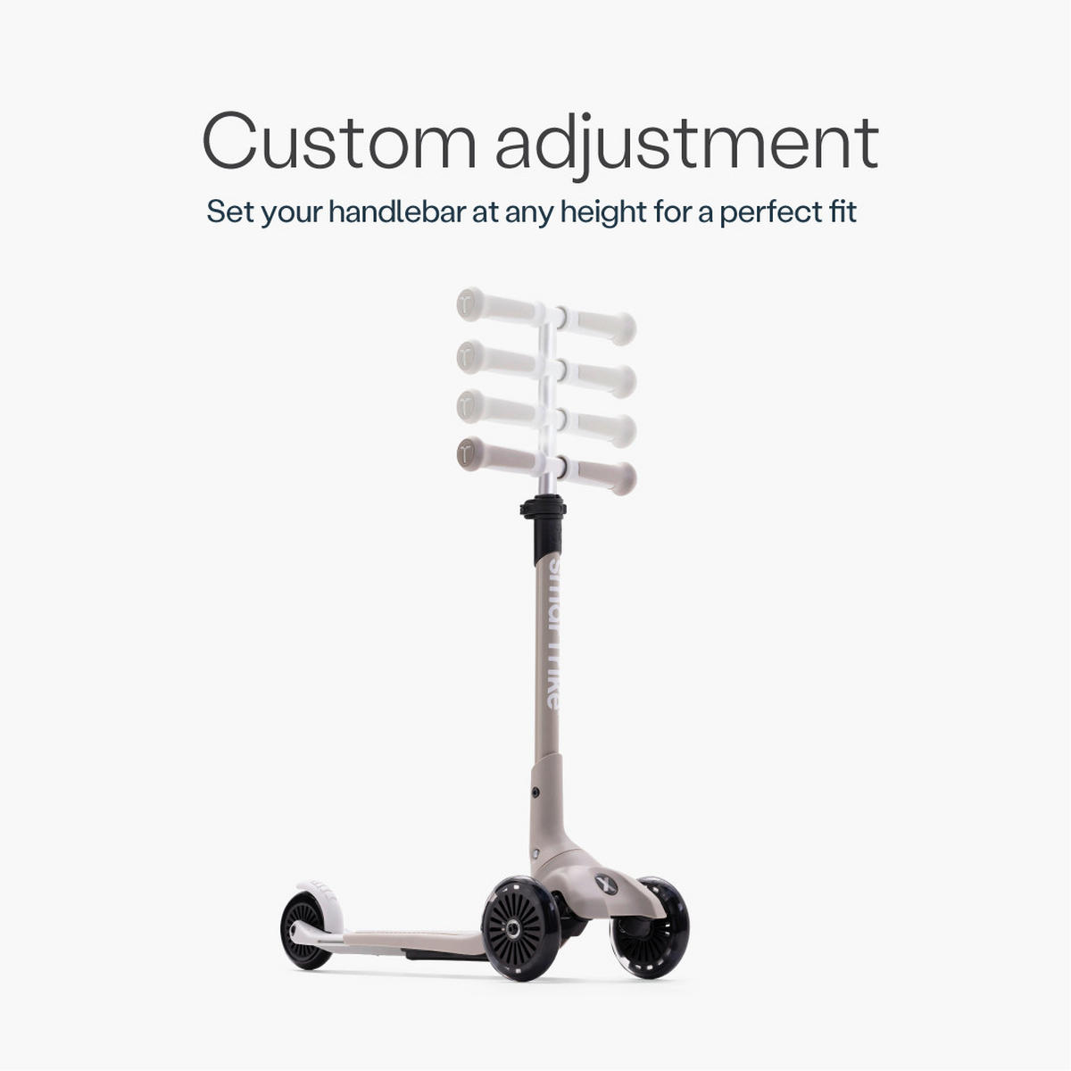 KINDERSCOOTER Xtend Mini+  - Grau, Basics, Metall (24/90,5/66cm)