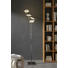 LED-STEHLEUCHTE - Chromfarben/Nickelfarben, Design, Glas/Metall (180cm) LED-STEHLEUCHTE - Chromfarben/Nickelfarben, Design, Glas/Metall (180cm)