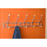 HAKENLEISTE Buche Alufarben, Buchefarben - Buchefarben/Alufarben, Design, Holz/Metall (50/14/7cm) - Carryhome