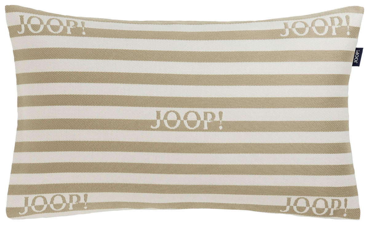 OUTDOOR-KISSEN  - Sandfarben/Weiß, Design, Textil (30/50cm) - Joop!