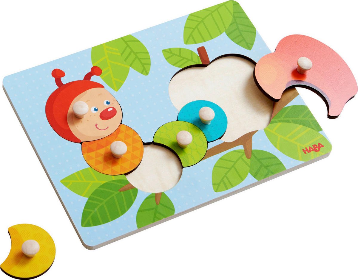 PUZZLE - Multicolor, Basics, Holz/Metall (22/17cm) - Haba
