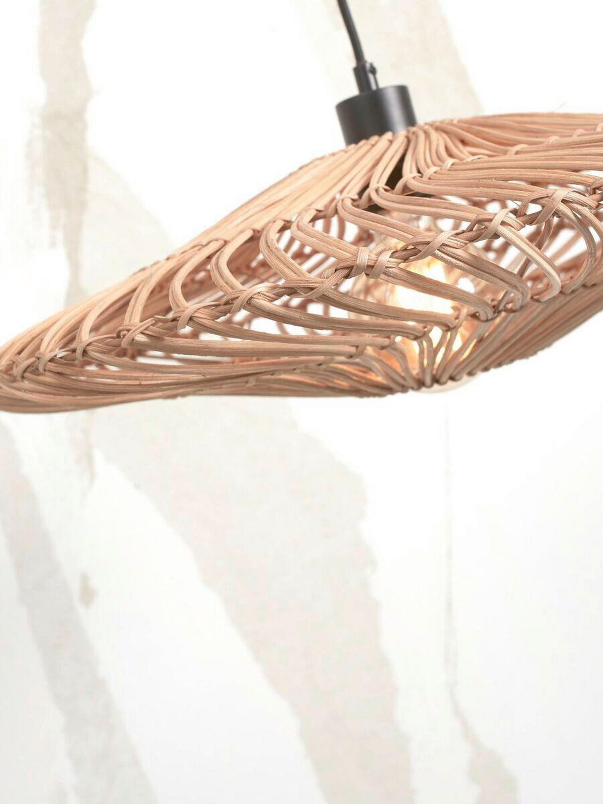 STOJACÍ LAMPA, 63/40/150 cm - přírodní barvy, Trend, přírodní materiály (63/40/150cm) - Good & Mojo