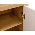 SIDEBOARD  in 162/82/40 cm  - Eichefarben/Weiß Hochglanz, KONVENTIONELL, Holzwerkstoff (162/82/40cm) - Xora