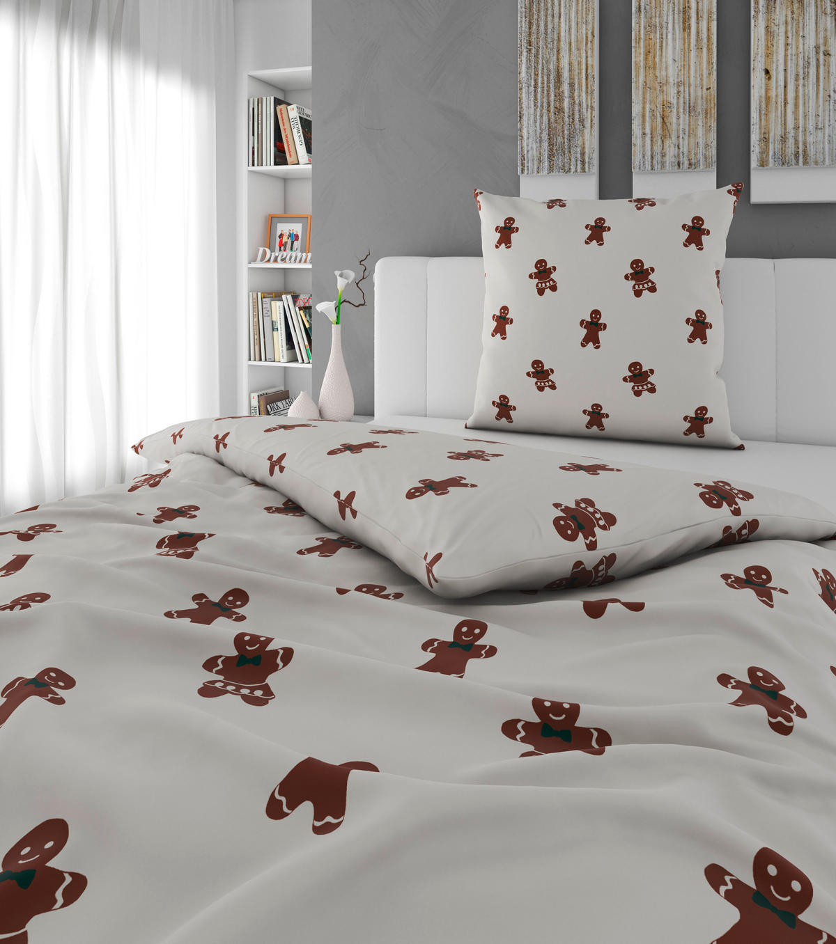 BETTWÄSCHE 2-teilig Flanell  - Textil (155cm) - Esposa