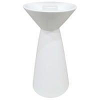 KERZENHALTER - Weiß, Basics, Keramik (10,5/20cm) - Ambia Home
