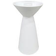 KERZENHALTER - Weiß, Basics, Keramik (10,5/20cm) - Ambia Home