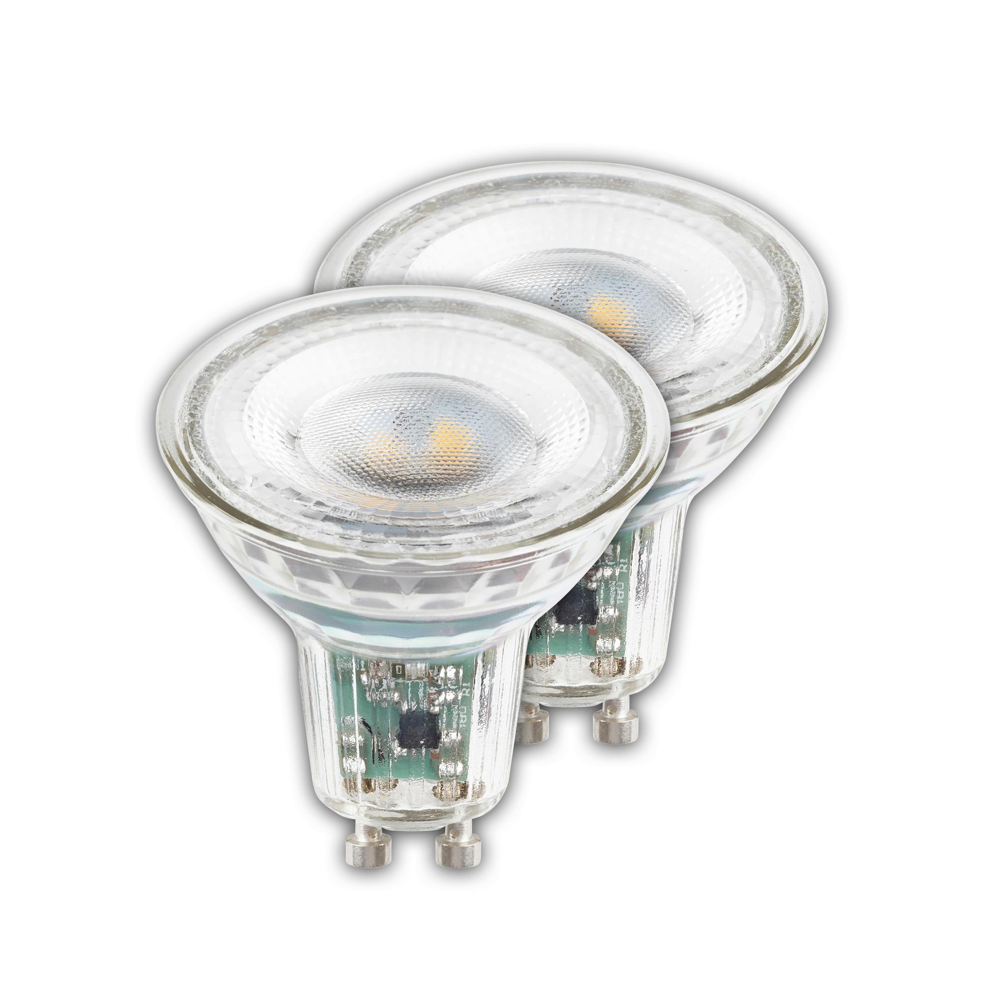 LED-LEUCHTMITTEL  - Silberfarben, Basics, Glas (5/5,6cm)