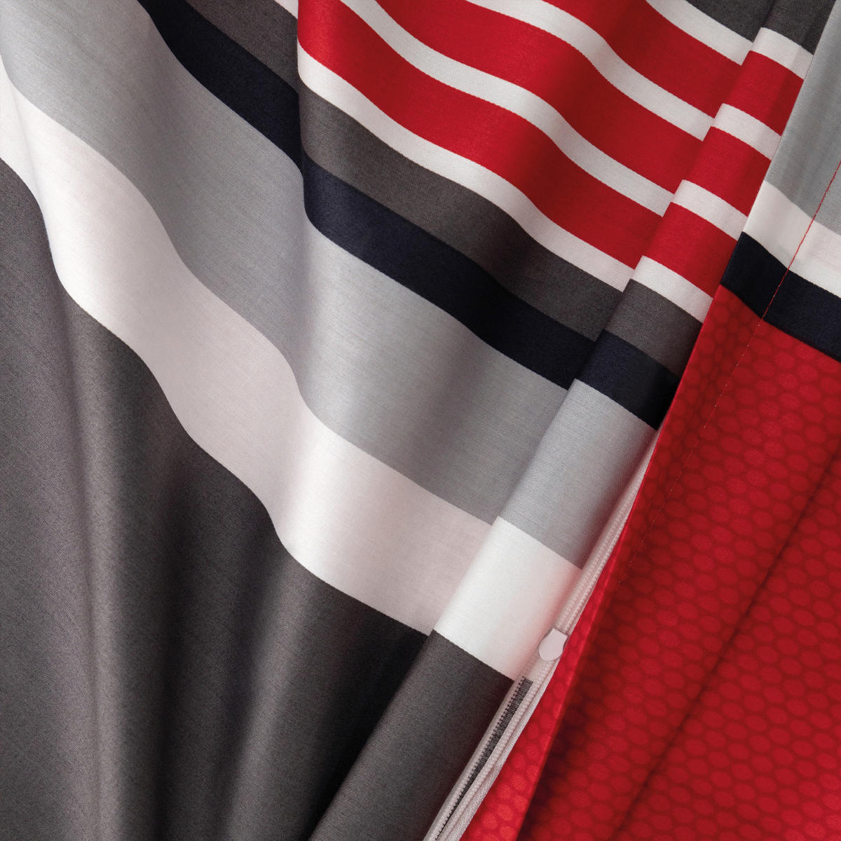 BETTWÄSCHE Satin 200/200 cm  - Rot, KONVENTIONELL, Textil (200/200cm) - Florella