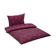 BETTWÄSCHE Satin 140/200 cm  - Bordeaux/Multicolor, KONVENTIONELL, Textil (140/200cm) - Novel
