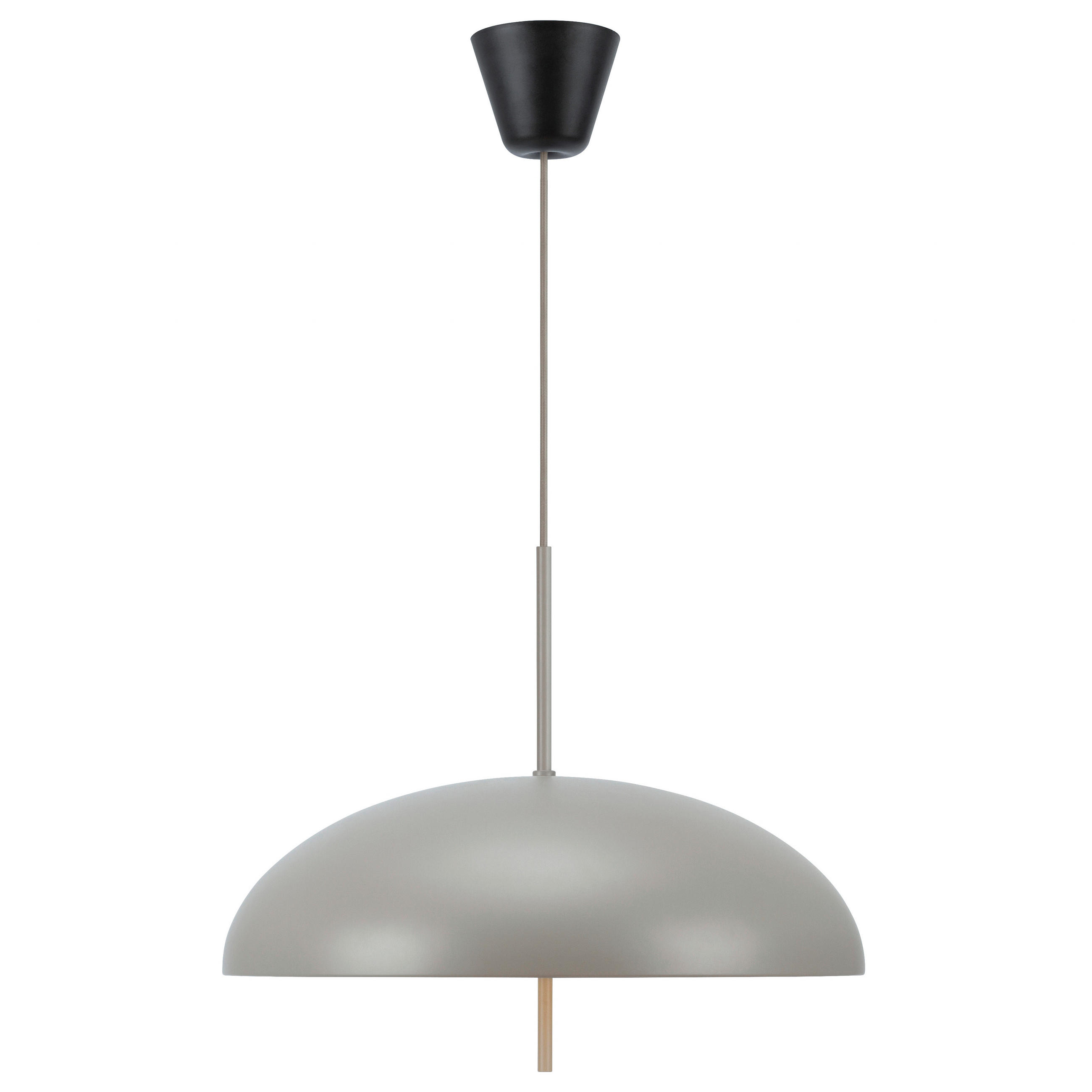 HÄNGELEUCHTE VERSALE 49,5/41 cm - Graubraun, Design, Metall (49,5/41cm) - Nordlux