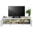TV-ELEMENT 196/51/50 cm - Weiß/Bronzefarben, LIFESTYLE, Holzwerkstoff/Metall (196/51/50cm) - Landscape TV-ELEMENT 196/51/50 cm - Weiß/Bronzefarben, LIFESTYLE, Holzwerkstoff/Metall (196/51/50cm) - Landscape