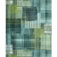 NON WOVEN-TAPET 200/250 cm  - grön/blå, Basics (200/250cm) - Komar