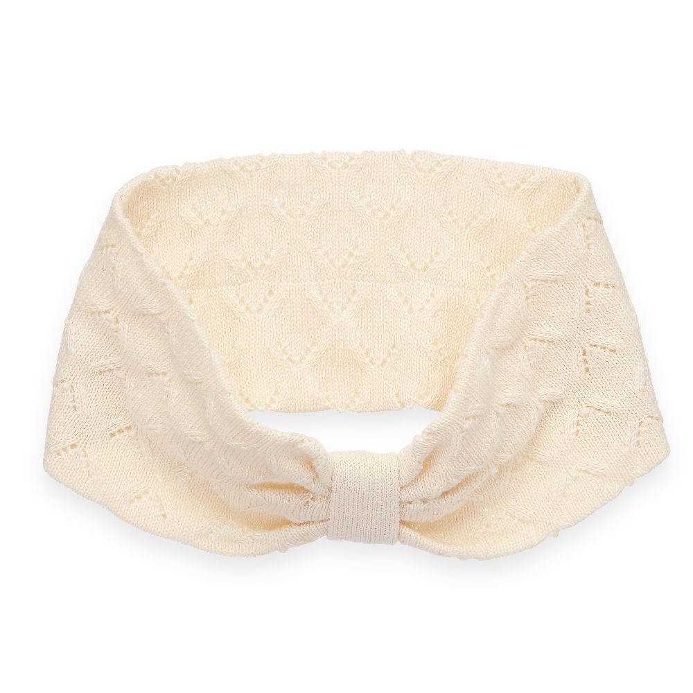 STIRNBAND - Creme, Basics, Textil (80/86null) - Patinio