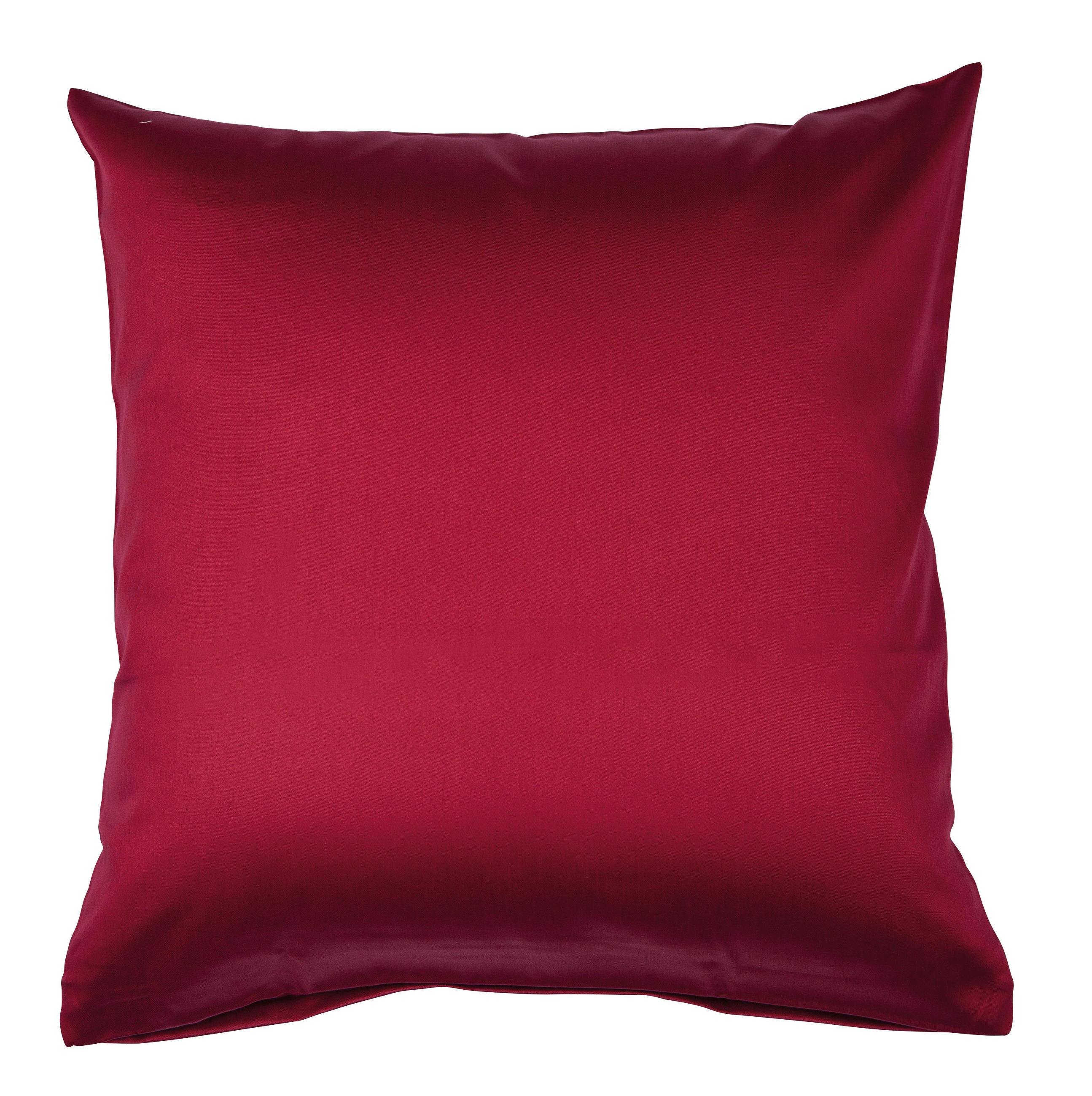 KOPFKISSENBEZUG Giacomo 40/40 cm  - Bordeaux, Basics, Textil (40/40cm) - Janine