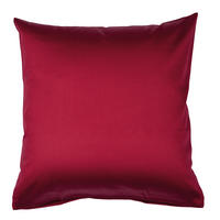 KOPFKISSENBEZUG Giacomo 40/40 cm  - Bordeaux, Basics, Textil (40/40cm) - Janine
