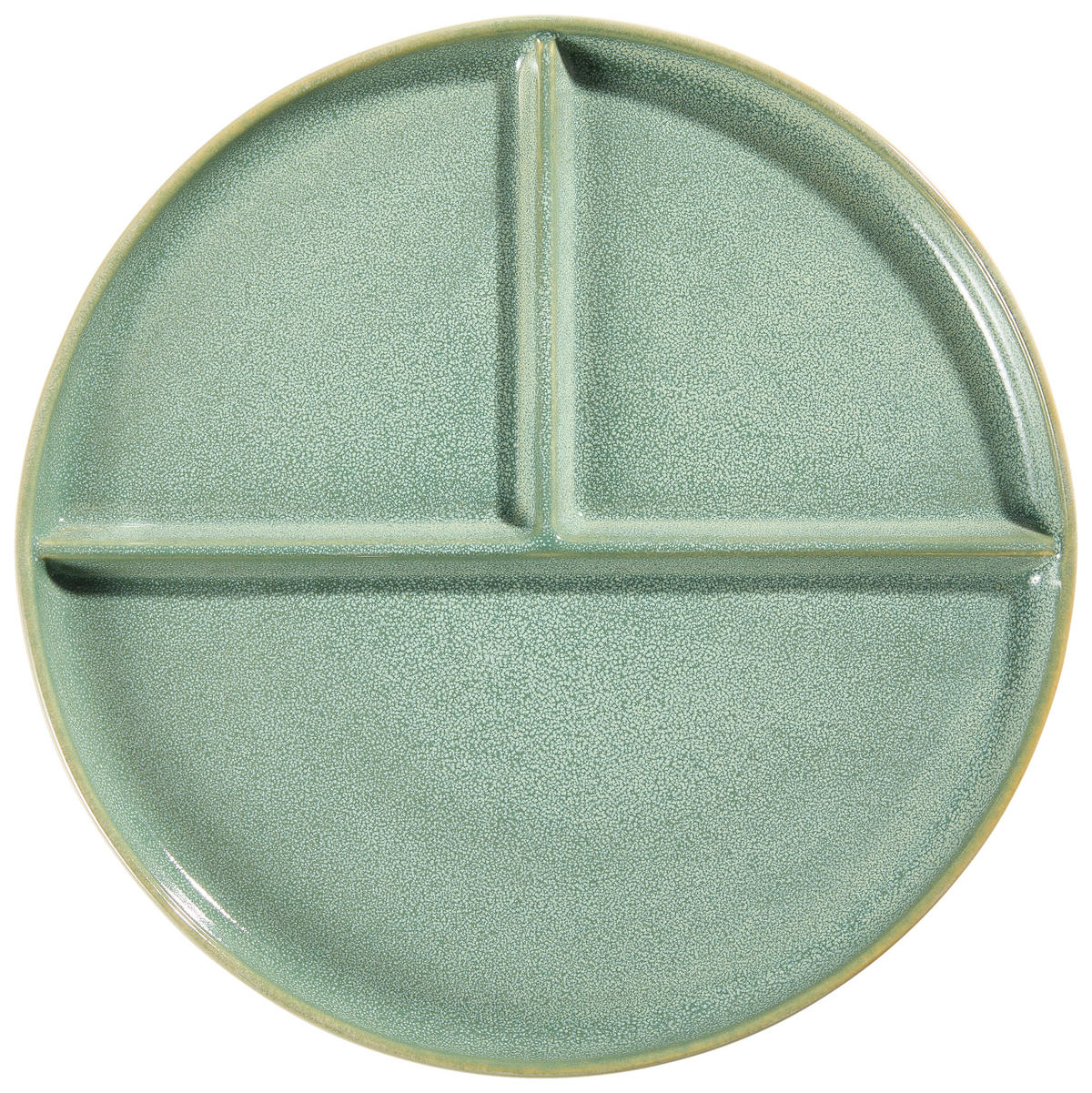 GRILLTELLER New Country  27,7 cm   - Grün, Trend, Keramik (27,7cm) - Landscape