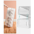 SCHUHBOX - Transparent/Weiß, Trend, Kunststoff (33,5/14,3/23,2cm) - Boxxx