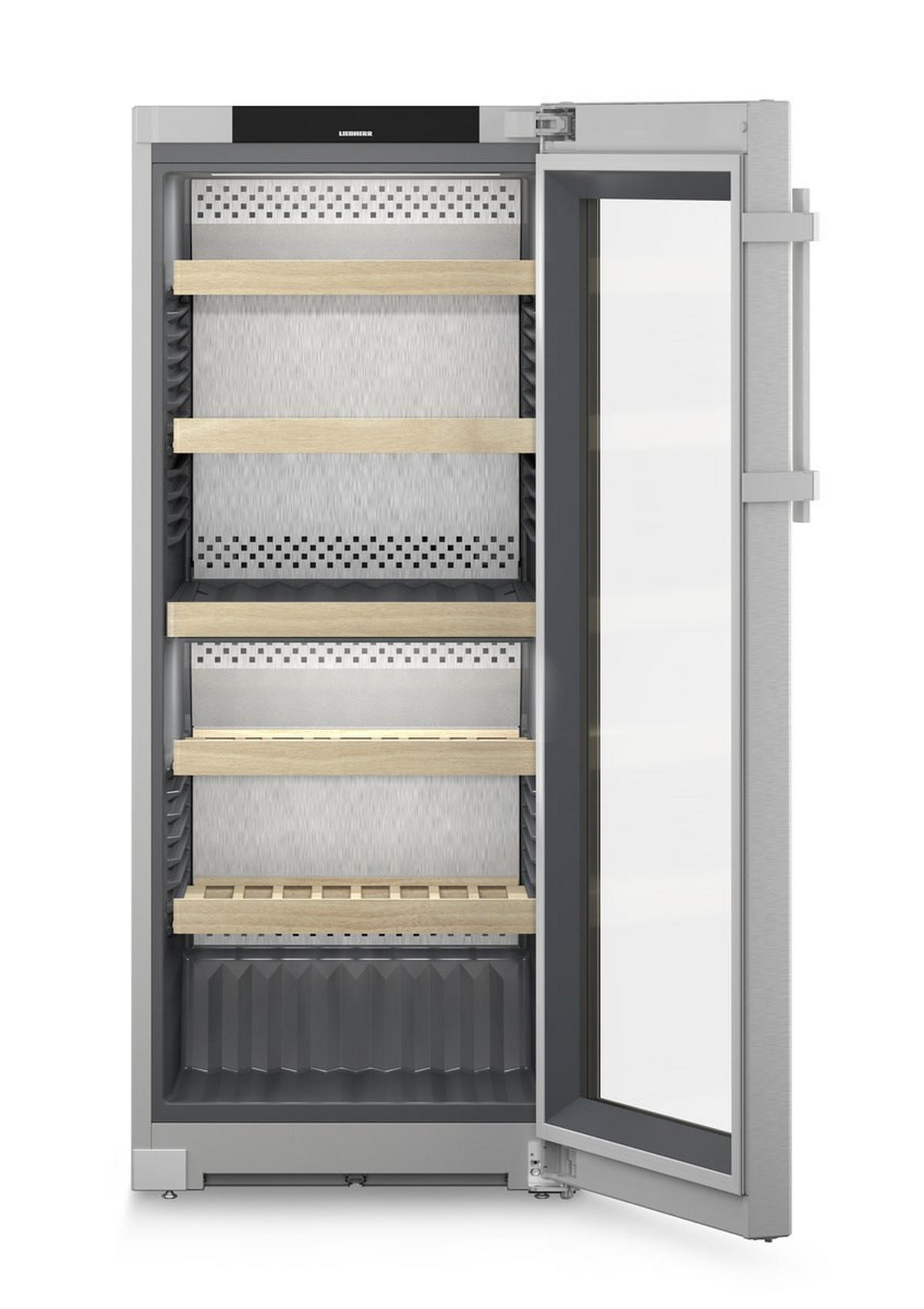 WEINKÜHLSCHRANK WPSD4652  - Grau, Basics, Metall (59,7/145,4/67,5cm) - Liebherr