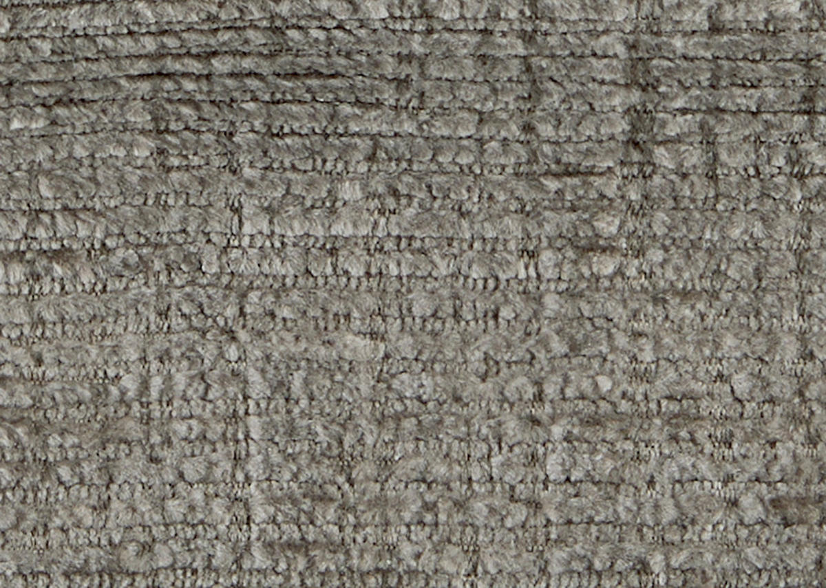 ECKSOFA Graubraun Chenille  - Graubraun/Buchefarben, KONVENTIONELL, Holz/Textil (244/163cm) - Carryhome