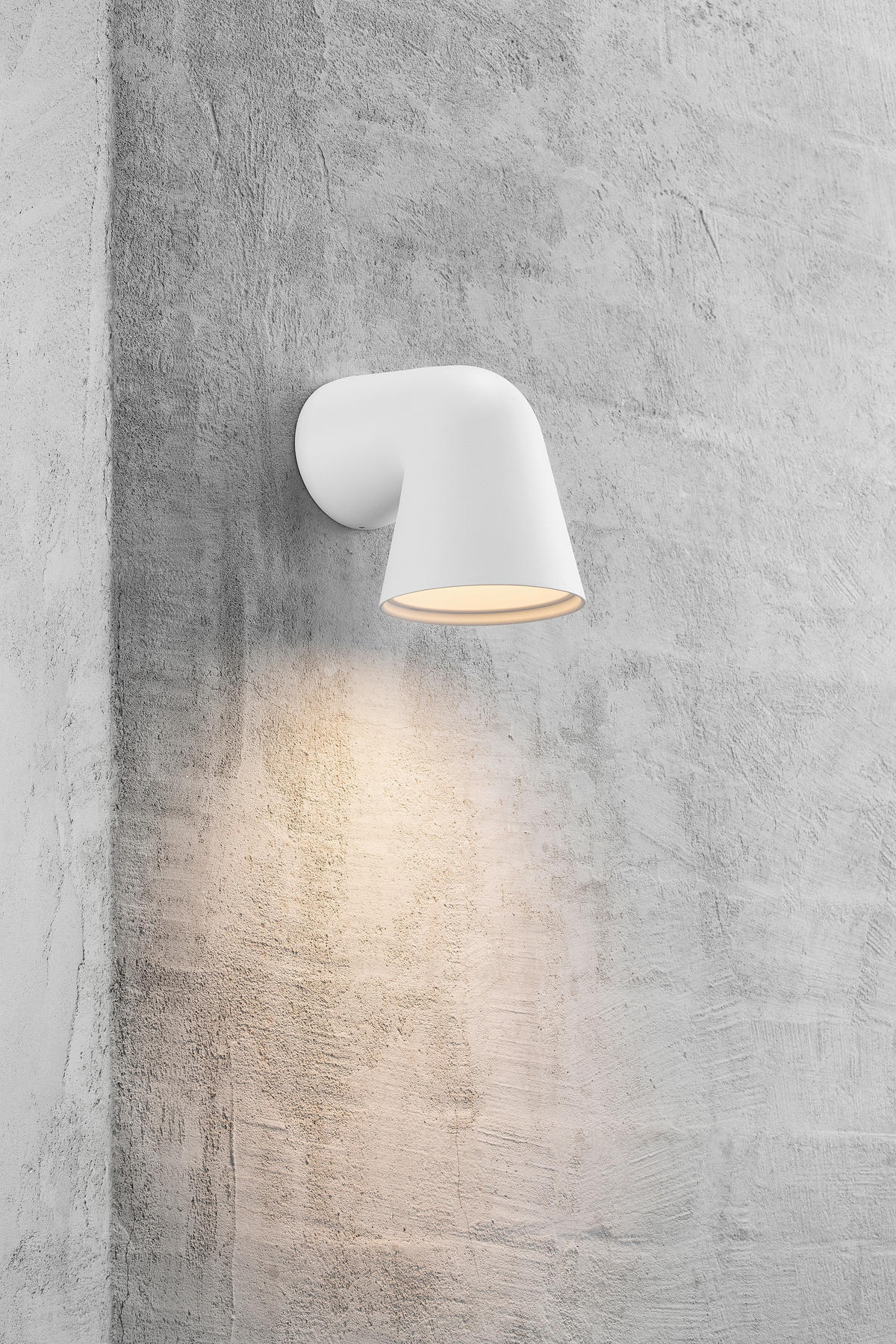 AUßENWANDLEUCHTE 11,8/15,6/17 cm   - Weiß, KONVENTIONELL, Metall (11,8/15,6/17cm) - Nordlux