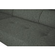ECKSOFA in Struktur Grau 205/280 cm - Schwarz/Grau, Design, Textil/Metall (205/280cm) - Xora