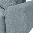 ECKSOFA in Flachgewebe Dunkelgrau  - Dunkelgrau/Schwarz, KONVENTIONELL, Textil/Metall (180/295cm) - Carryhome