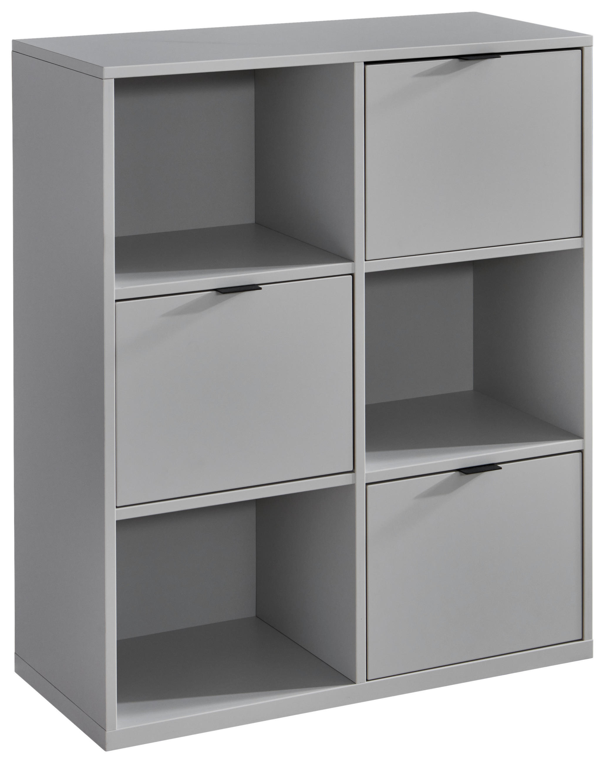 HIGHBOARD Hellgrau  78/93/35,8 cm  - Anthrazit/Hellgrau, Design, Holzwerkstoff/Kunststoff (78/93/35,8cm) - Stylife