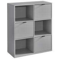 HIGHBOARD Hellgrau  78/93/35,8 cm  - Anthrazit/Hellgrau, Design, Holzwerkstoff/Kunststoff (78/93/35,8cm) - Stylife