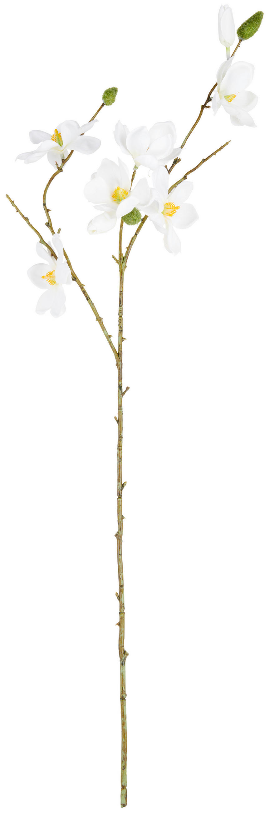 KONSTBLOMMA - brun/cremefärgad, Basics, textil/plast (82cm)
