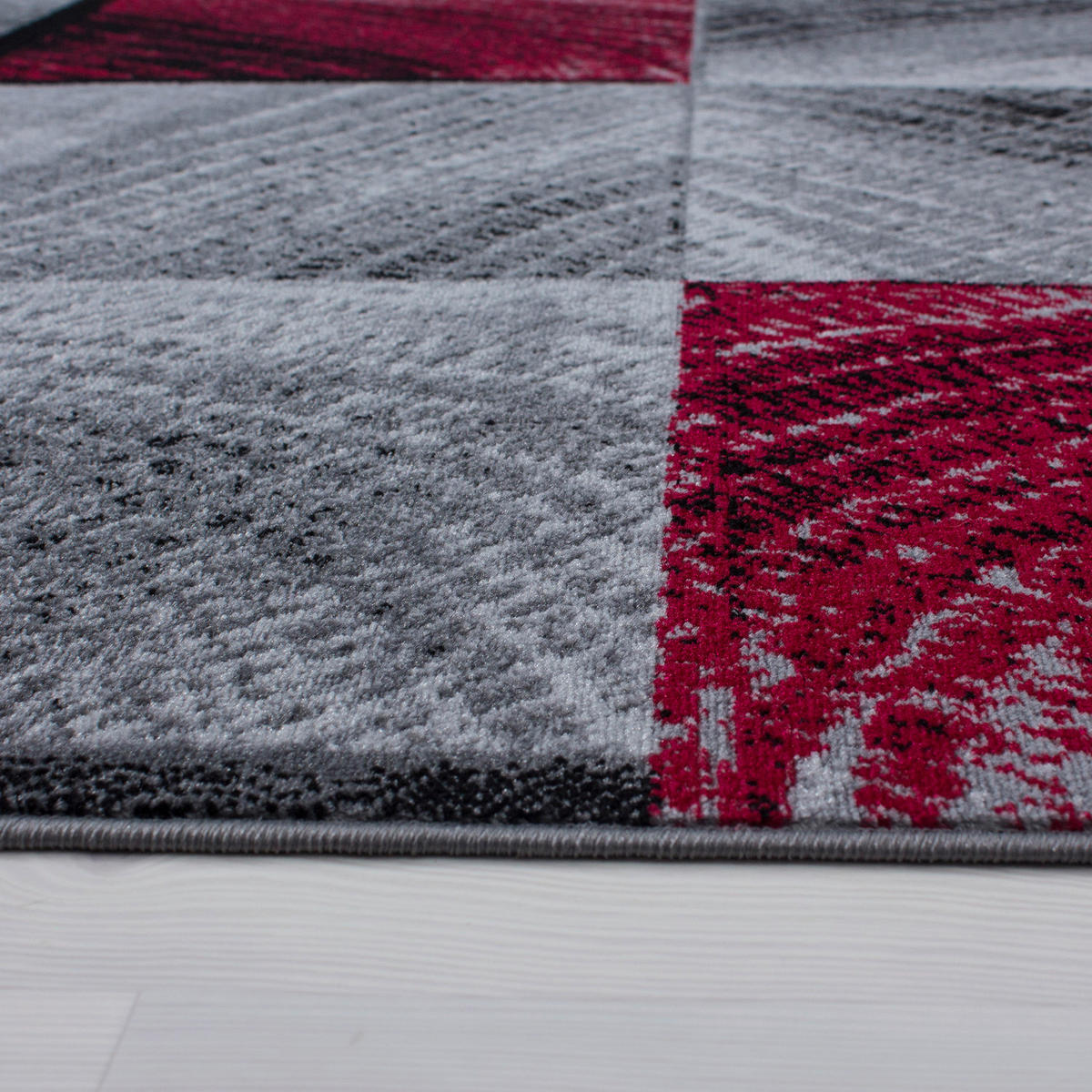 LÄUFER 80/300 cm Plus 8003 Rot  - Rot, Design, Textil (80/300cm)