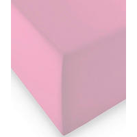 BOXSPRING-FIXLEINTUCH - Pink, Basics, Textil (140-160/200-210cm) - Fleuresse