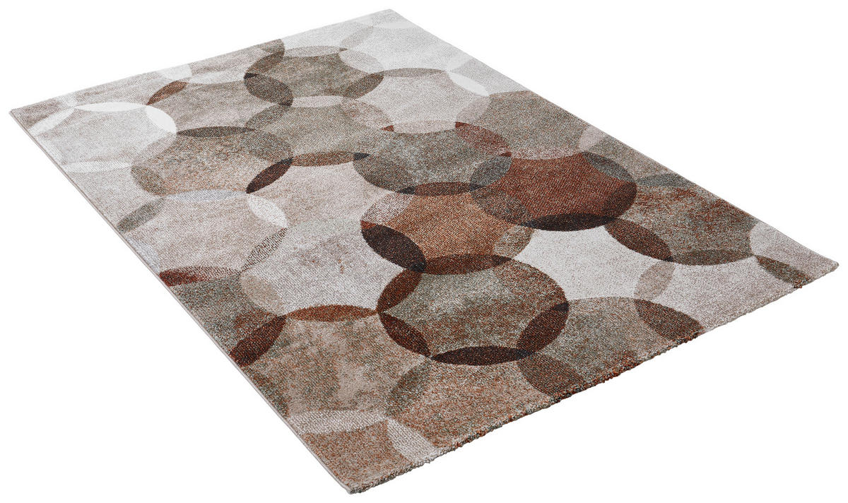 WEBTEPPICH 200/290 cm Modernina Braun, Beige, Rotbraun  - Rotbraun/Beige, Design, Textil (200/290cm) - Esprit