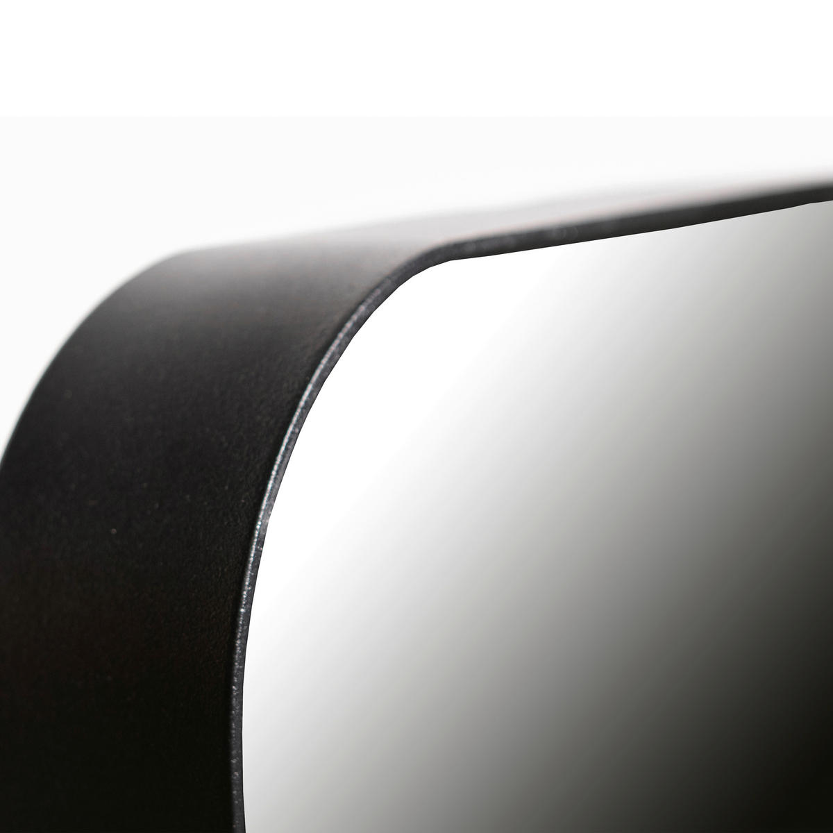 WANDSPIEGEL 40/170/5 cm    in rechteckig  - Schwarz, Basics, Glas/Metall (40/170/5cm) - Livetastic