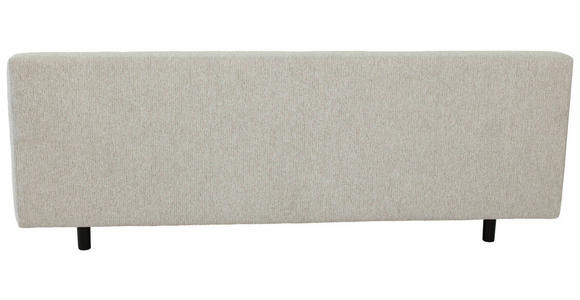 SCHLAFSOFA Lia in Webstoff Taupe  - Taupe/Schwarz, Design, Textil/Metall (197/84/92,5cm) - Hom`in
