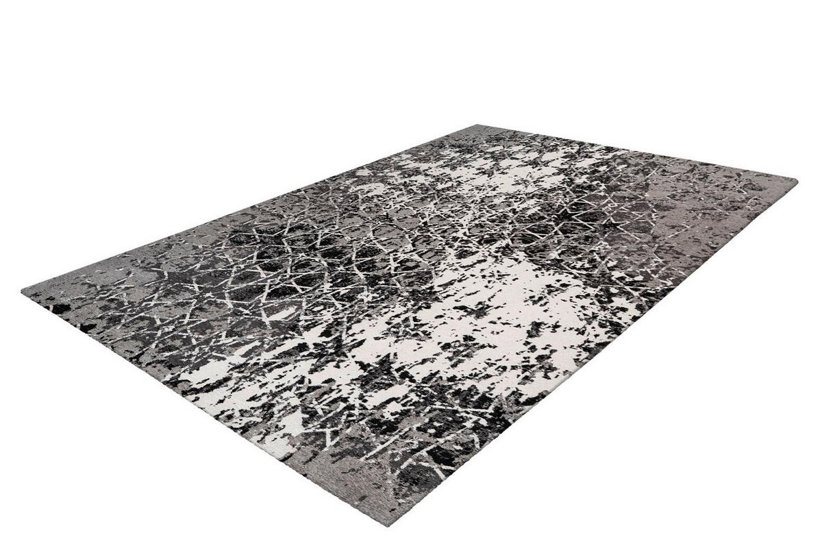 FLACHWEBETEPPICH 120/170 cm Iglesia 100 Grau Grau  - Grau, KONVENTIONELL, Textil (120/170cm)