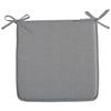 GARTENSITZKISSEN 45/45 cm  - Dunkelgrau, Textil (45/45cm) - Ambia Garden