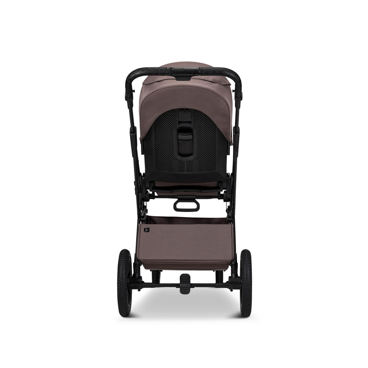 KOMBIKINDERWAGEN  Più  Tonka  - Graubraun/Schwarz, Basics, Textil (97/105/127cm) - Moon