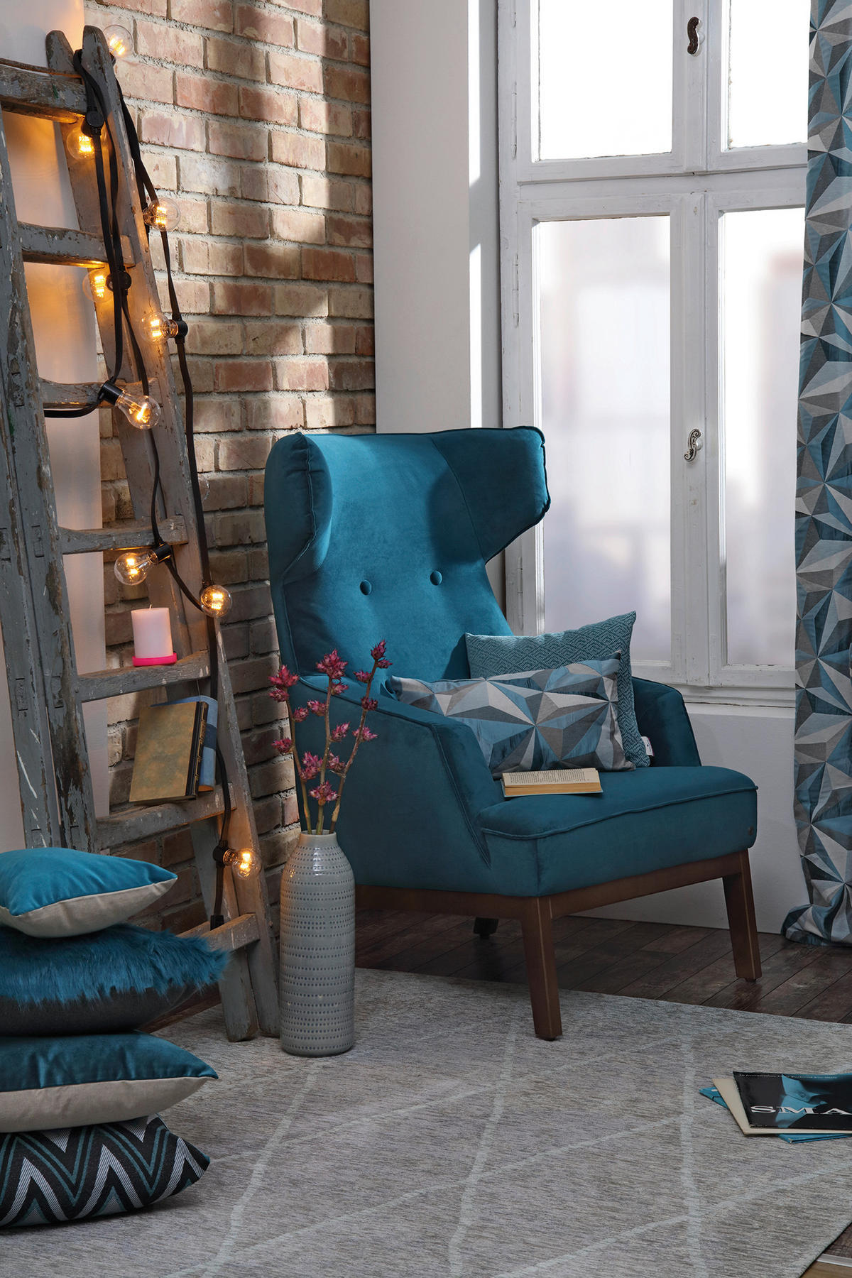 VINTAGE-TEPPICH 68/130 cm Fine Line  - Silberfarben, Design, Kunststoff/Textil (68/130cm) - Tom Tailor