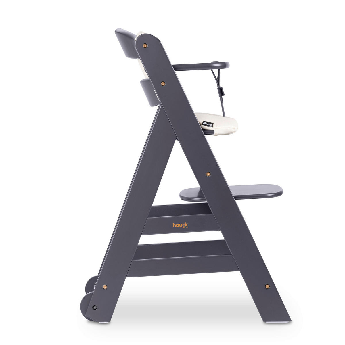 HOCHSTUHL Beta+ Anthrazit Dark Grey  - Anthrazit, Basics, Holz (48/79/58cm) - Hauck