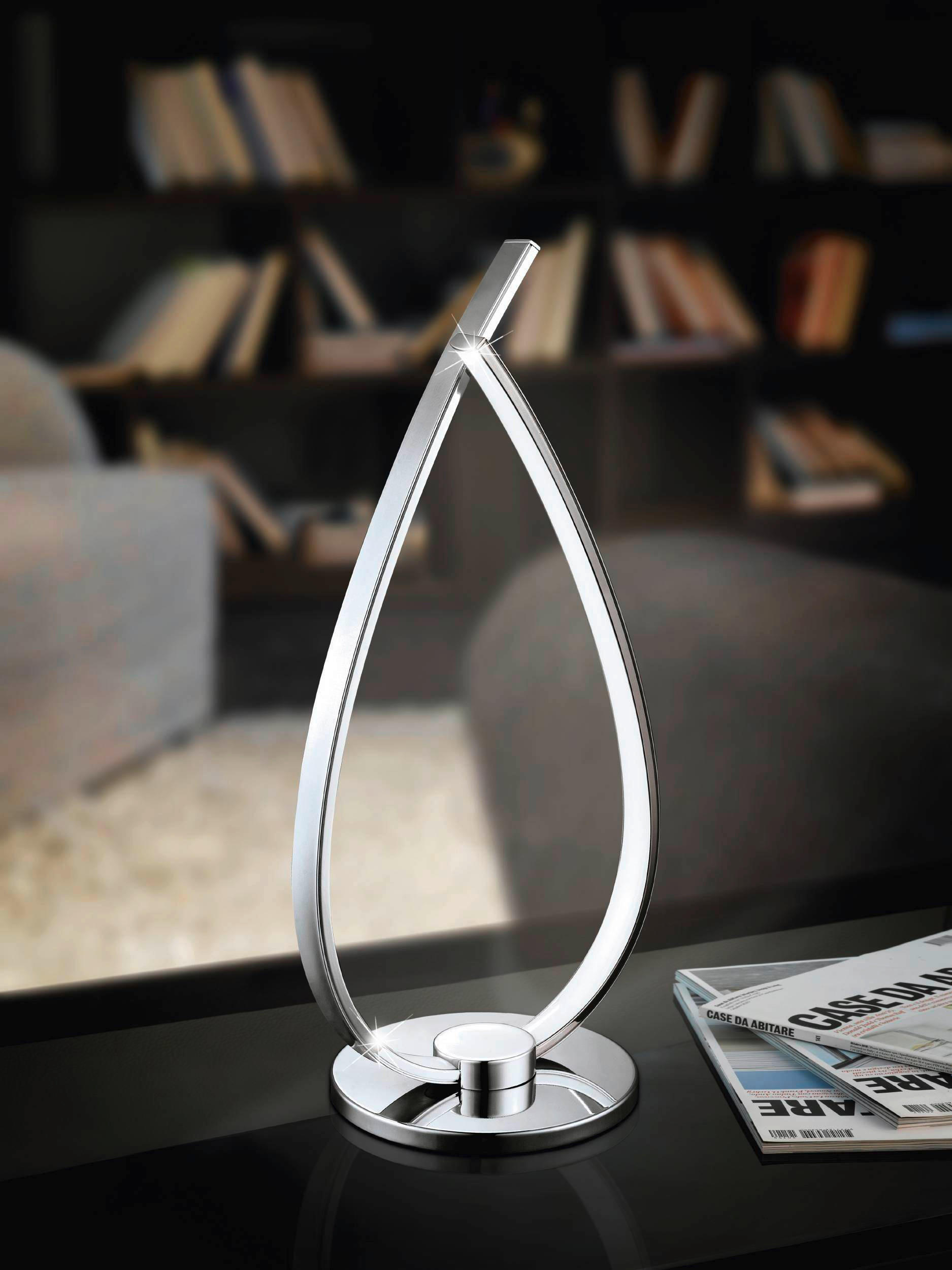 VEIOZĂ CU LED - alb, Basics, plastic/metal (19.5/15/33.5cm)