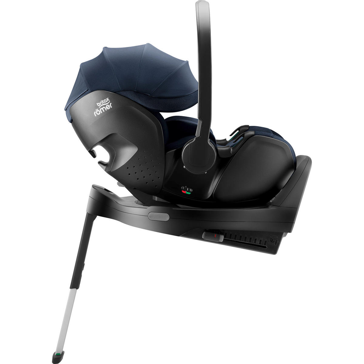 BABYSCHALE Baby-Safe Pro  - Dunkelblau, Basics, Kunststoff/Textil (44/62,5/65,5cm) - Britax Römer