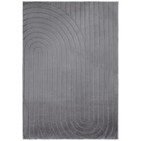 TKANÝ KOBEREC, 120/170 cm šedá - šedá, Basics, textil (120/170cm)