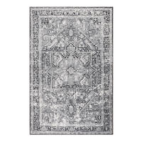 FLACHWEBETEPPICH 130/190 cm Seelace Grau  - Grau, Design, Textil (130/190cm) - Novel