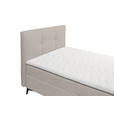 BOXBETT 120/200 cm  in Beige  - Beige, Basics, Holzwerkstoff/Textil (120/200cm) - Xora
