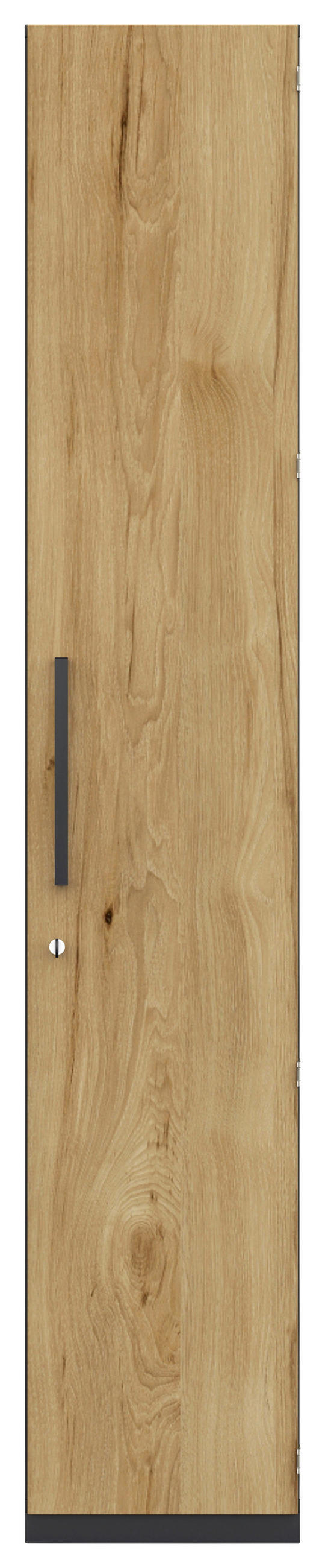 AKTENSCHRANK Anthrazit, Hickory  - Anthrazit/Hickory, KONVENTIONELL, Holzwerkstoff (40/220,5/41,9cm) - Moderano