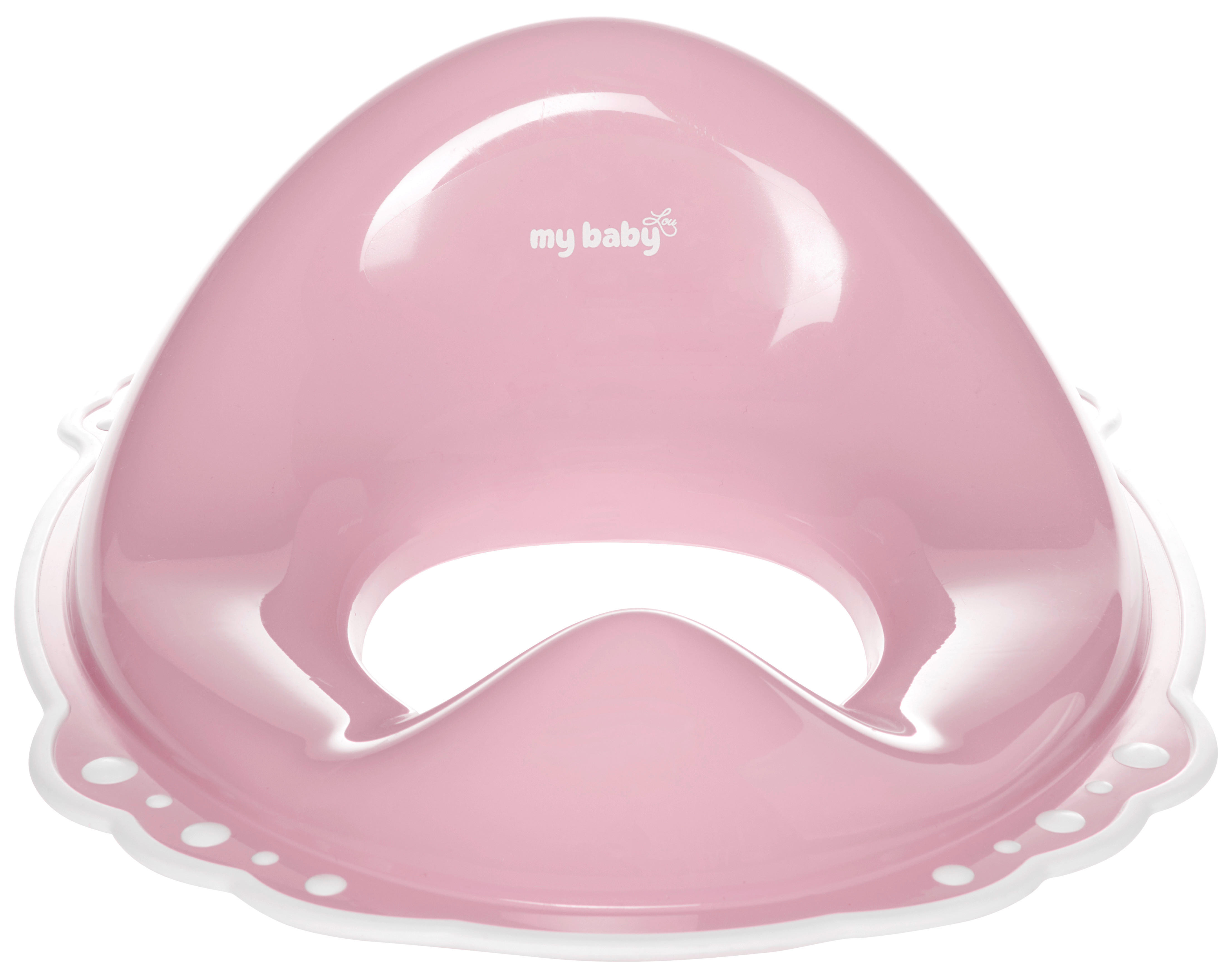 TOILETTENTRAINER Dirty Pink  - Altrosa, Trend, Kunststoff (31,7/40/16,1cm) - My Baby Lou